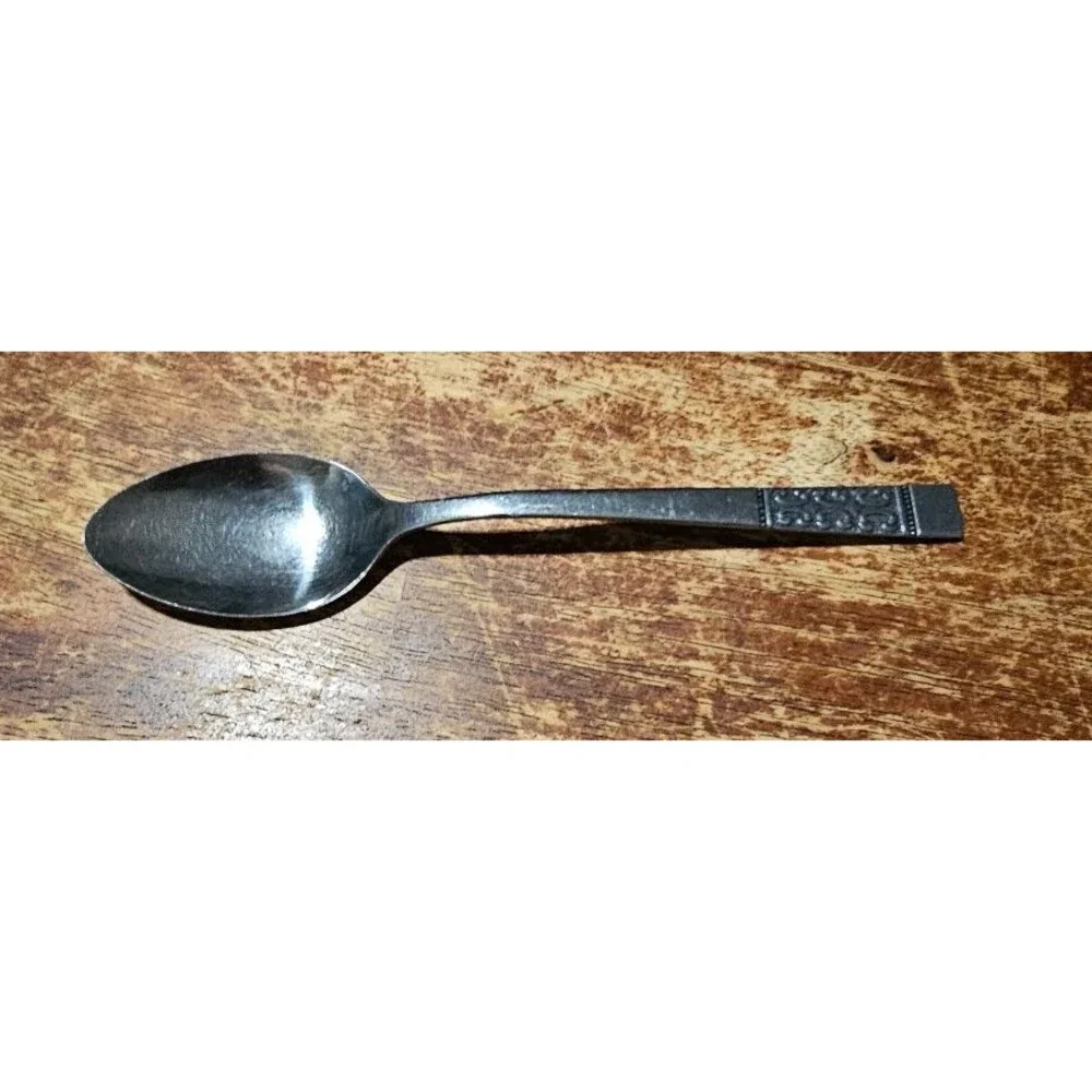 VTG ROGERS Stanley Roberts CASA VISTA Stainless Dinner Teaspoon Spoon Japan MCM